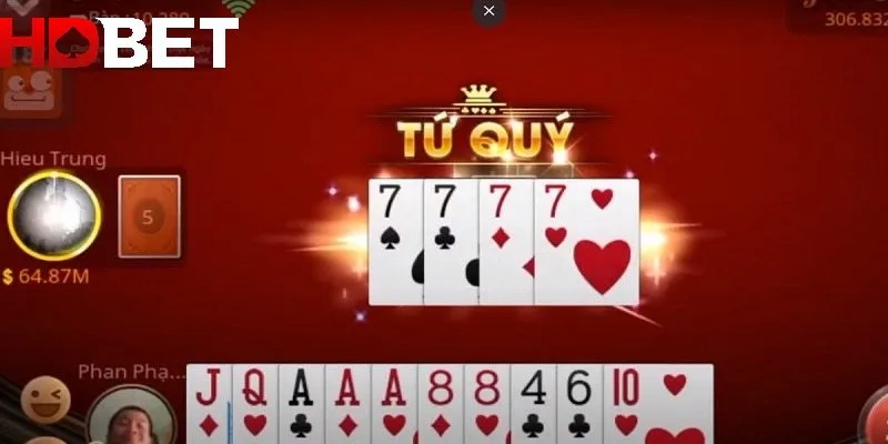 Ép đối thủ xé bài trong Tiến lên Miền Nam HDBET