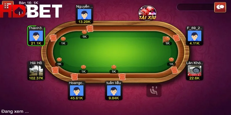 Liêng là trò chơi đánh bài thú vị tại HDBET