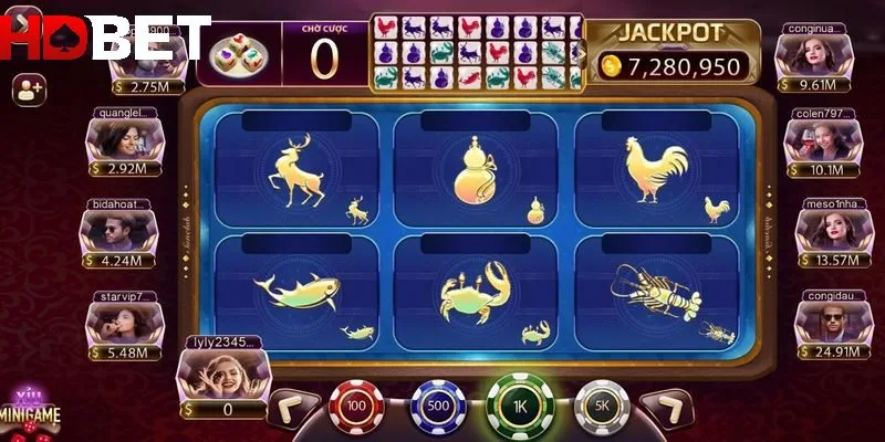 Người chơi có thể tham gia Bầu cua HDBET dễ dàng