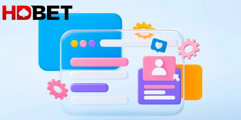 Nhập đầy đủ thông tin tài khoản HDBET theo đúng quy trình