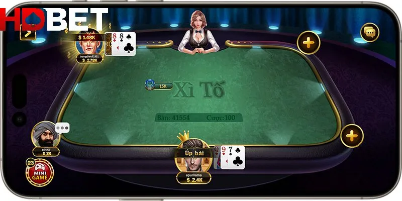 Quy trình chơi Xì tố tại HDBET rất độc đáo