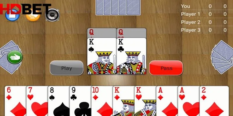 Tiến lên HDBET thu hút nhiều người chơi đặt cược